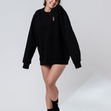 Vodka | Pull en coton bio brodé pour femme