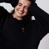 Spritz | Pull en coton bio brodé pour femme