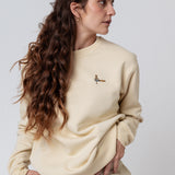 Siebträger & Tamper | Bestickter Bio-Baumwoll Unisex Pullover