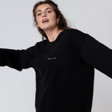 Aperitivo | Pull en coton bio brodé pour femme
