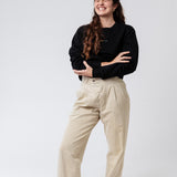 Aperitivo | Pull en coton bio brodé pour femme