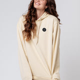 Fashion Drinks | Sweat à capuche en coton bio brodé pour femmes