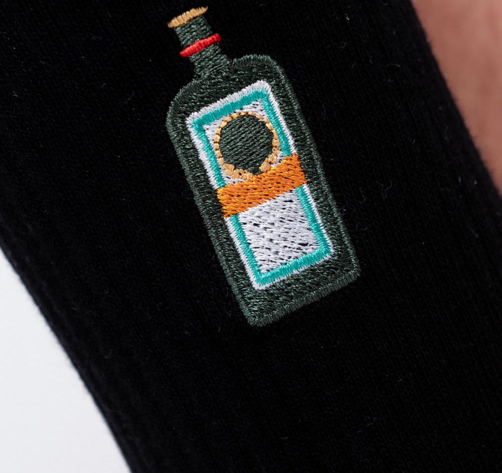 Jägermeister | Chaussettes brodées en coton bio