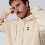 Petit lâche | Sweat à capuche en coton bio brodé pour femme