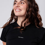 Skinny Bitch | T-shirt brodé en coton bio pour femme