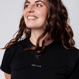 Aperitivo | T-shirt brodé en coton bio pour femmes