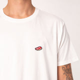 Steak | Besticktes Bio Baumwoll Unisex T-Shirt