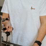 Porte-filtre & Tamper | T-shirt brodé en coton bio organique