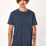 Porte-filtre & Tamper | T-shirt brodé en coton bio organique