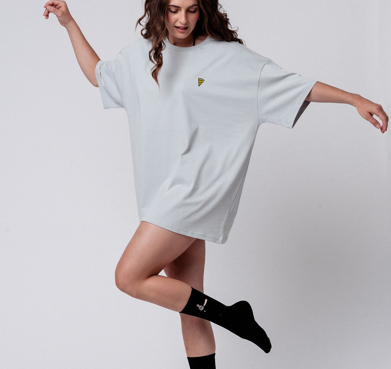 Pizza | Heavy Oversized Bio Baumwoll T-Shirt