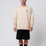 Espressokocher Boom | Bestickter Bio-Baumwoll Unisex Pullover