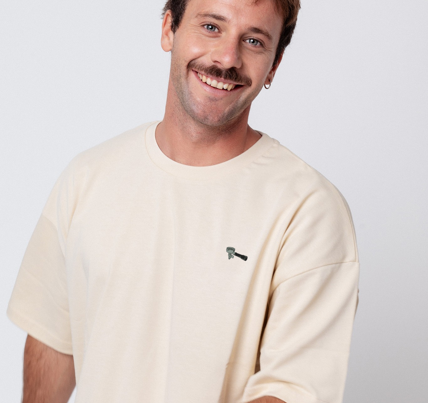 Siebträger| Heavy Oversized Bio Baumwoll T-Shirt