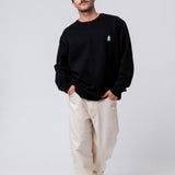 GIN SUL | Bestickter Bio-Baumwoll Unisex Pullover