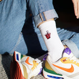 Beerpong | Chaussettes en coton bio brodées