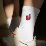 Beerpong | Chaussettes en coton bio brodées