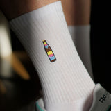 Cola Mix | Chaussettes brodées en coton bio