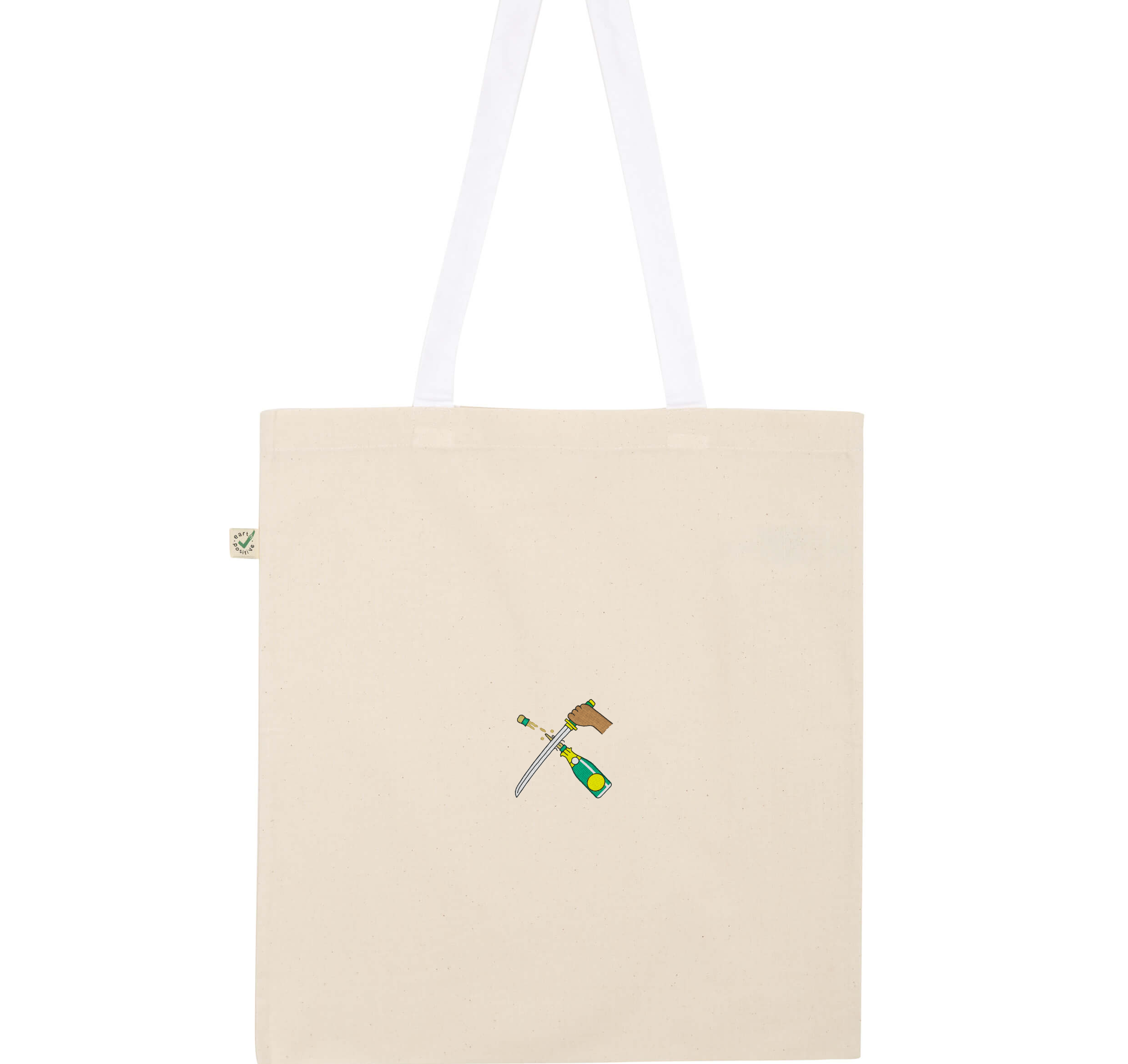 Sabre de Champagne | Sac en coton bio brodé