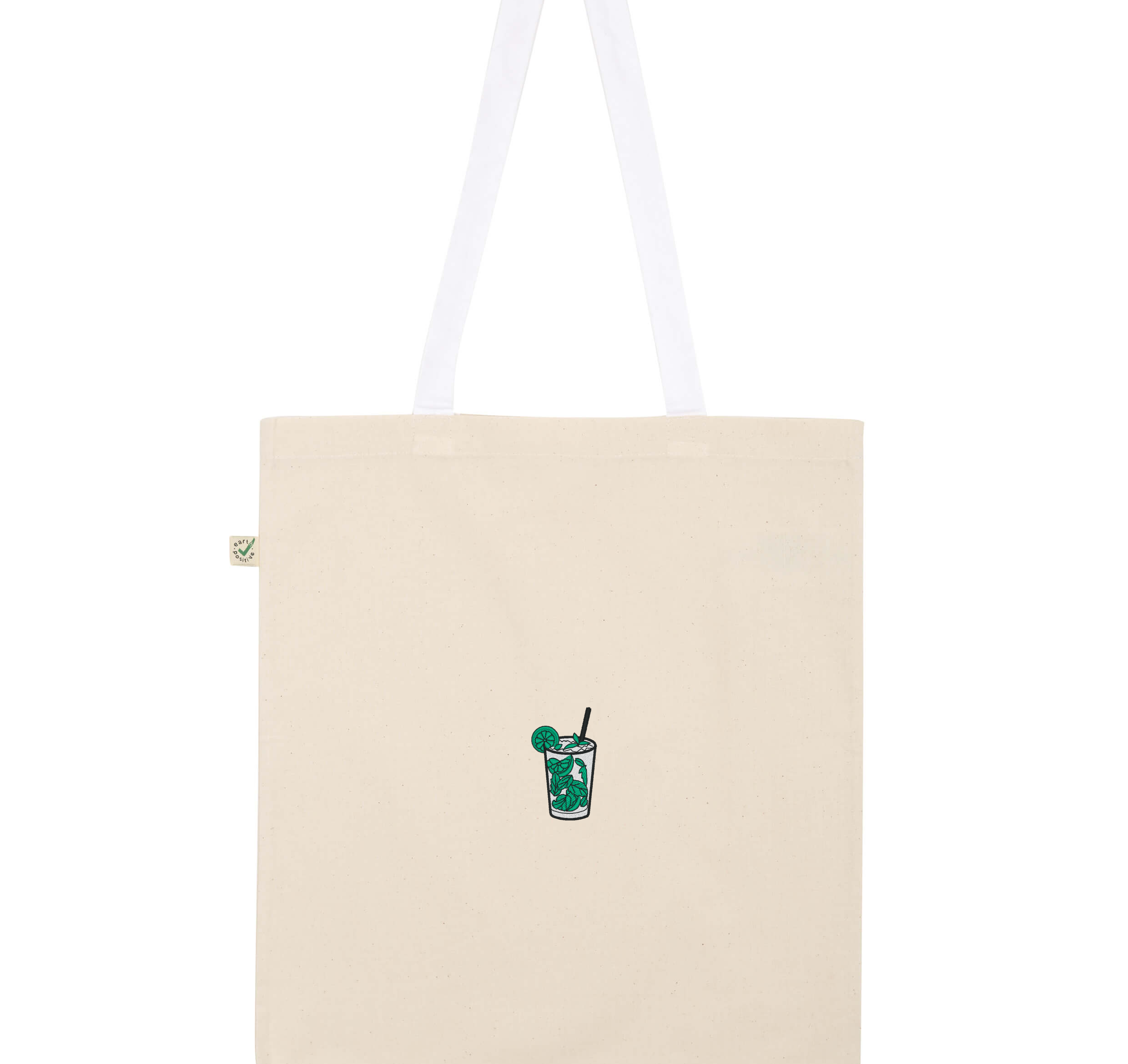 Mojito | Sac en coton bio brodé