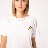 Tornado | T-shirt brodé en coton bio pour femmes