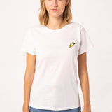 Tornado | T-shirt brodé en coton bio pour femmes