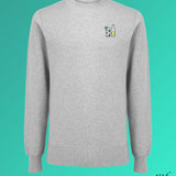 Gin Tonic | Pull en coton bio brodé pour femme