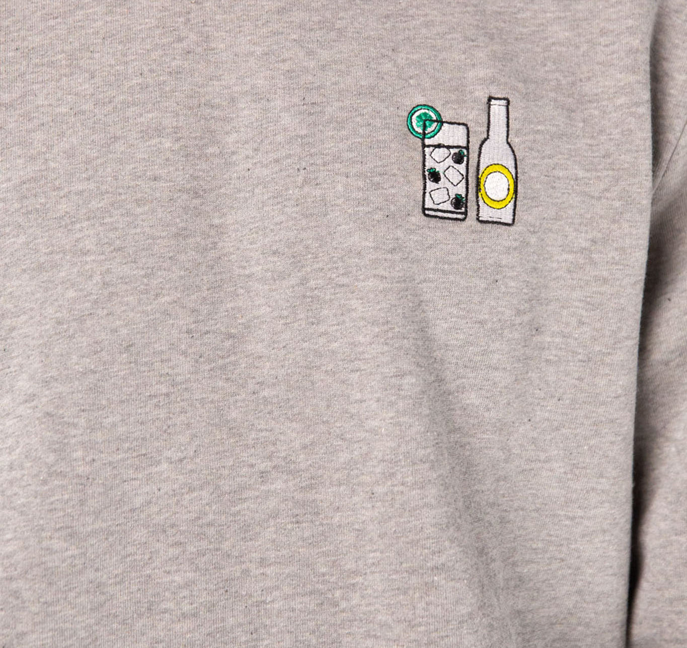 Gin Tonic | Pull en coton bio brodé pour femme
