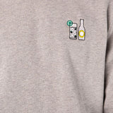 Gin Tonic | Pull en coton bio brodé pour femme