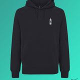 Air | Sweat à capuche en coton bio brodé pour hommes