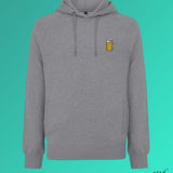 chope | Sweat à capuche en coton bio brodé pour hommes