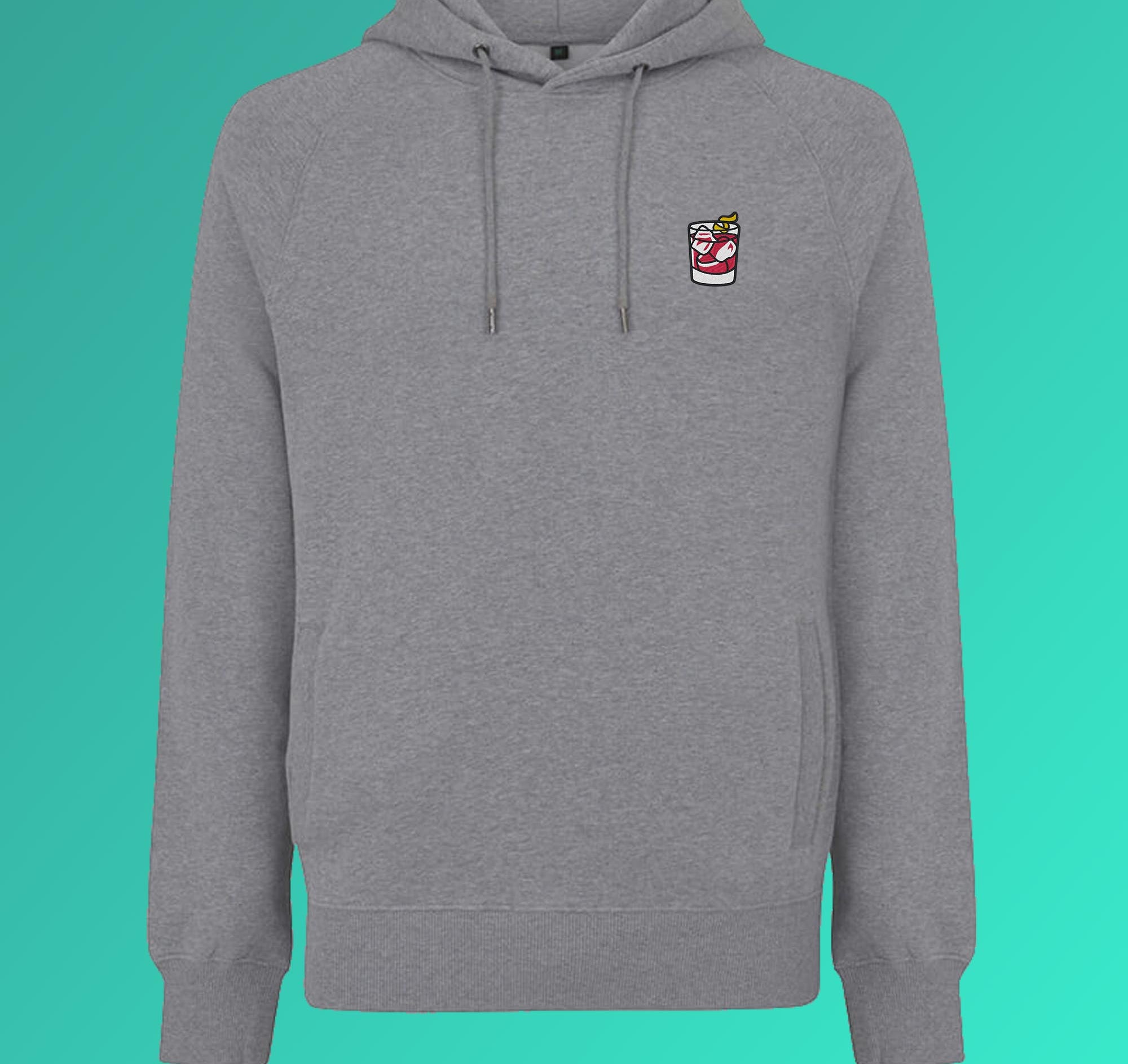 Negroni | Sweat à capuche en coton bio brodé pour hommes