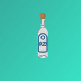 Ouzo | Sac en coton bio brodé