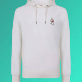 Duo de vins | Sweat à capuche en coton bio brodé pour hommes